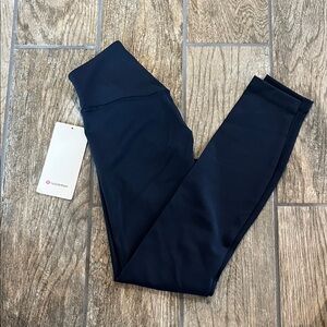 Lululemon Navy Leggings size 2 Wunder Under